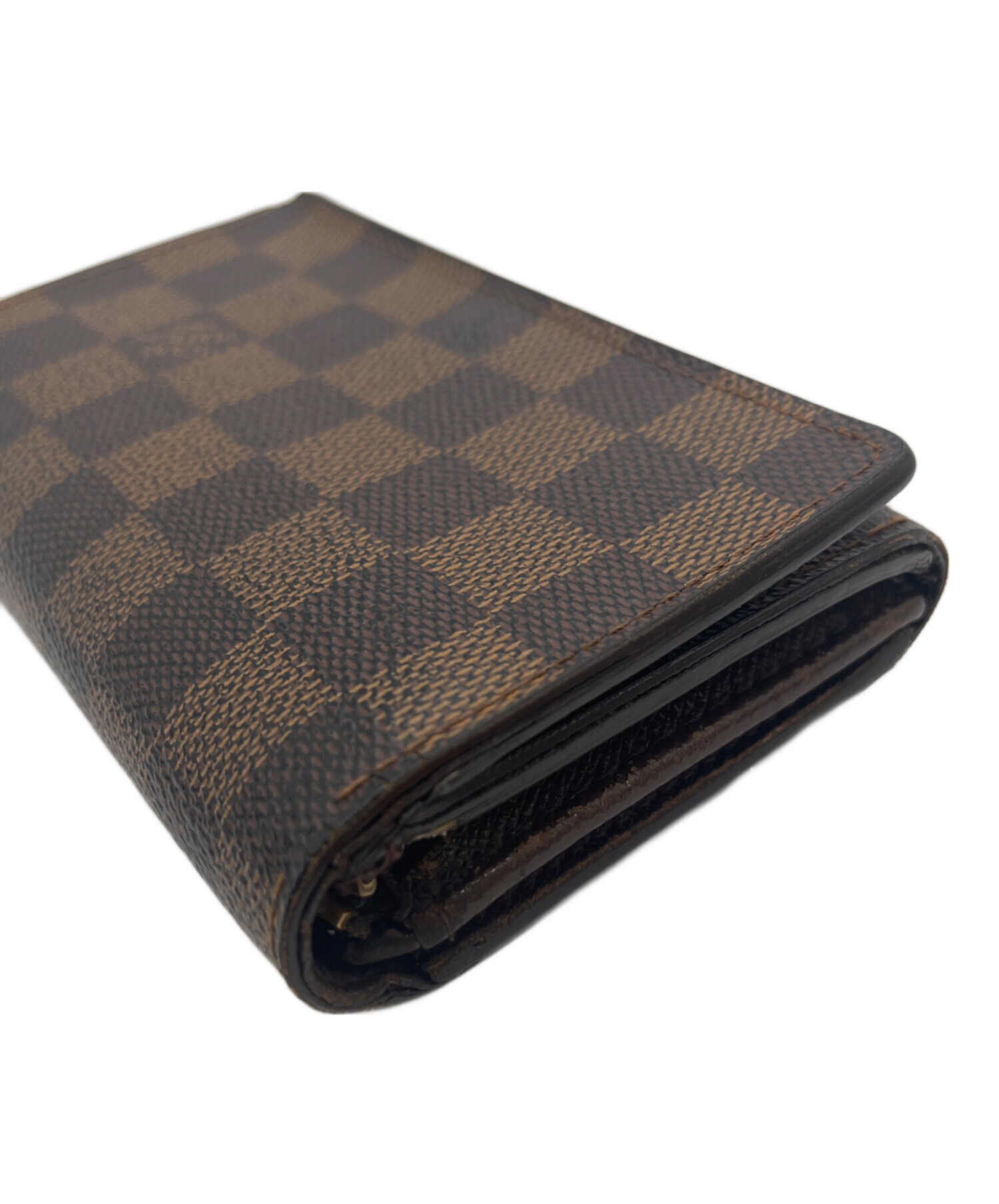 中古・古着通販】LOUIS VUITTON (ルイ ヴィトン) 二つ折り財布/ダミエ