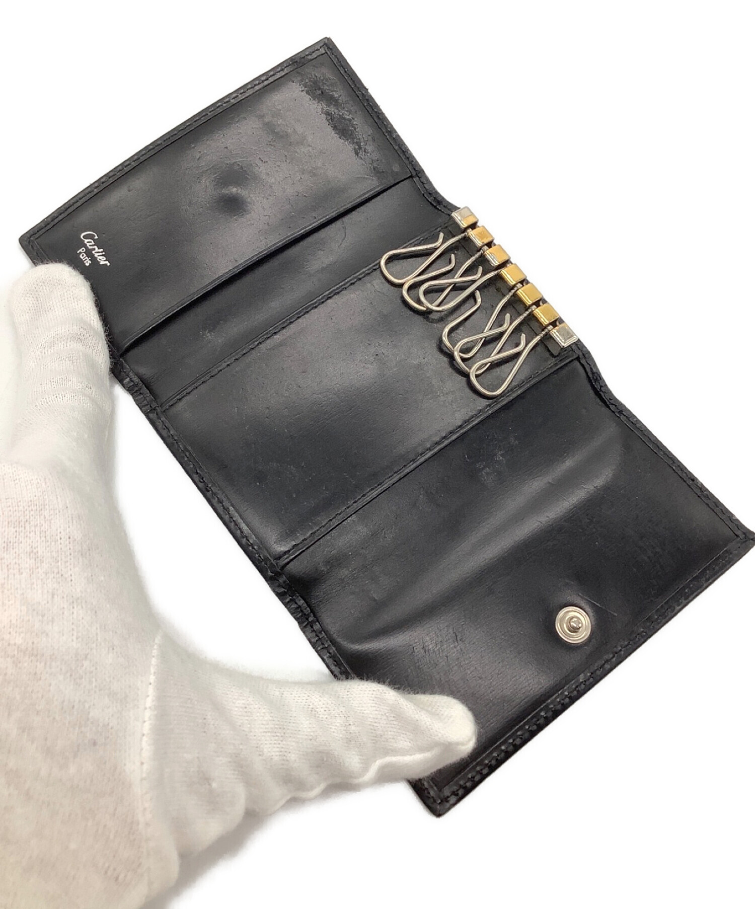 中古・古着通販】Cartier (カルティエ) 6連キーケース ブラック