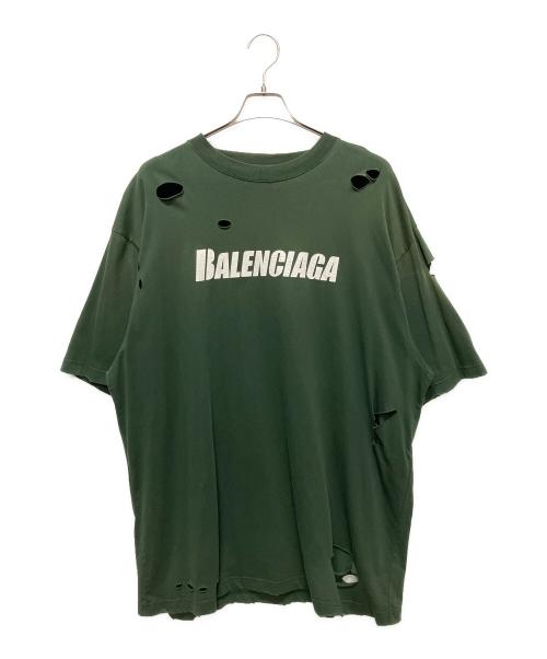 中古・古着通販】BALENCIAGA (バレンシアガ) 21SS Caps Destroyed