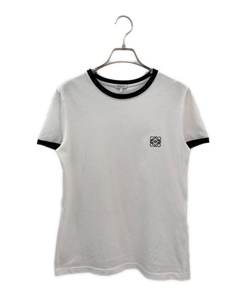 中古・古着通販】LOEWE (ロエベ) アナグラム刺繍Tシャツ ホワイト