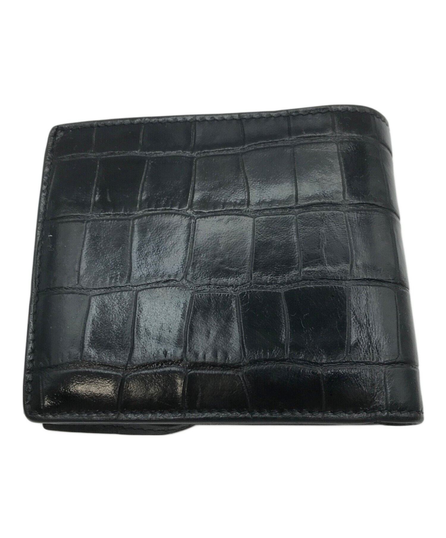 正規BALENCIAGAバレンシアガ 三つ折り財布 クロコダイル 限定！すぐ