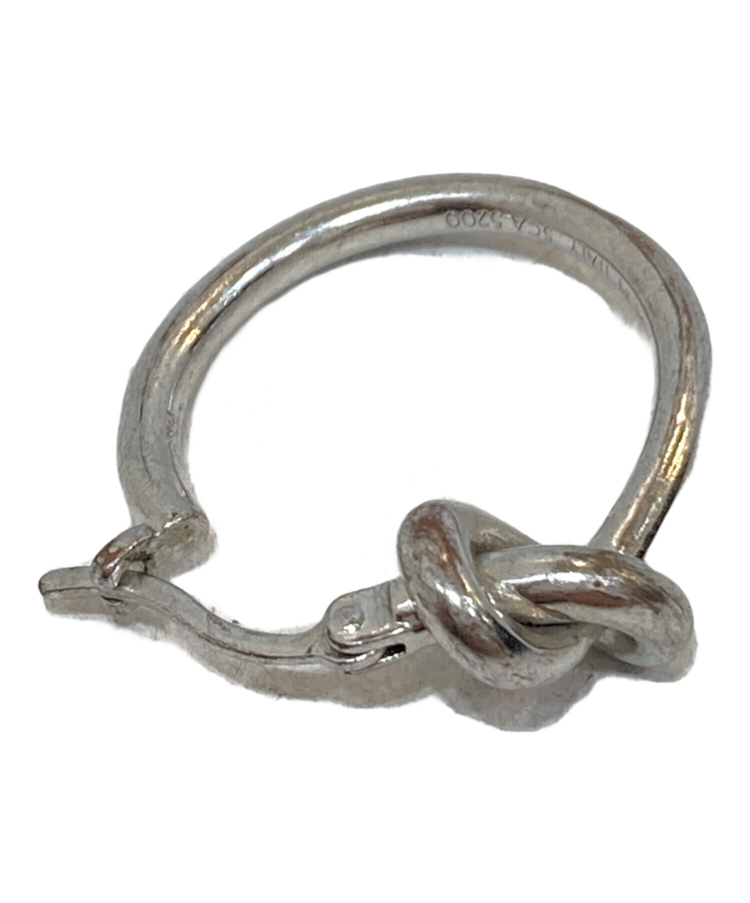 中古・古着通販】CELINE (セリーヌ) ノットスモールフープピアス