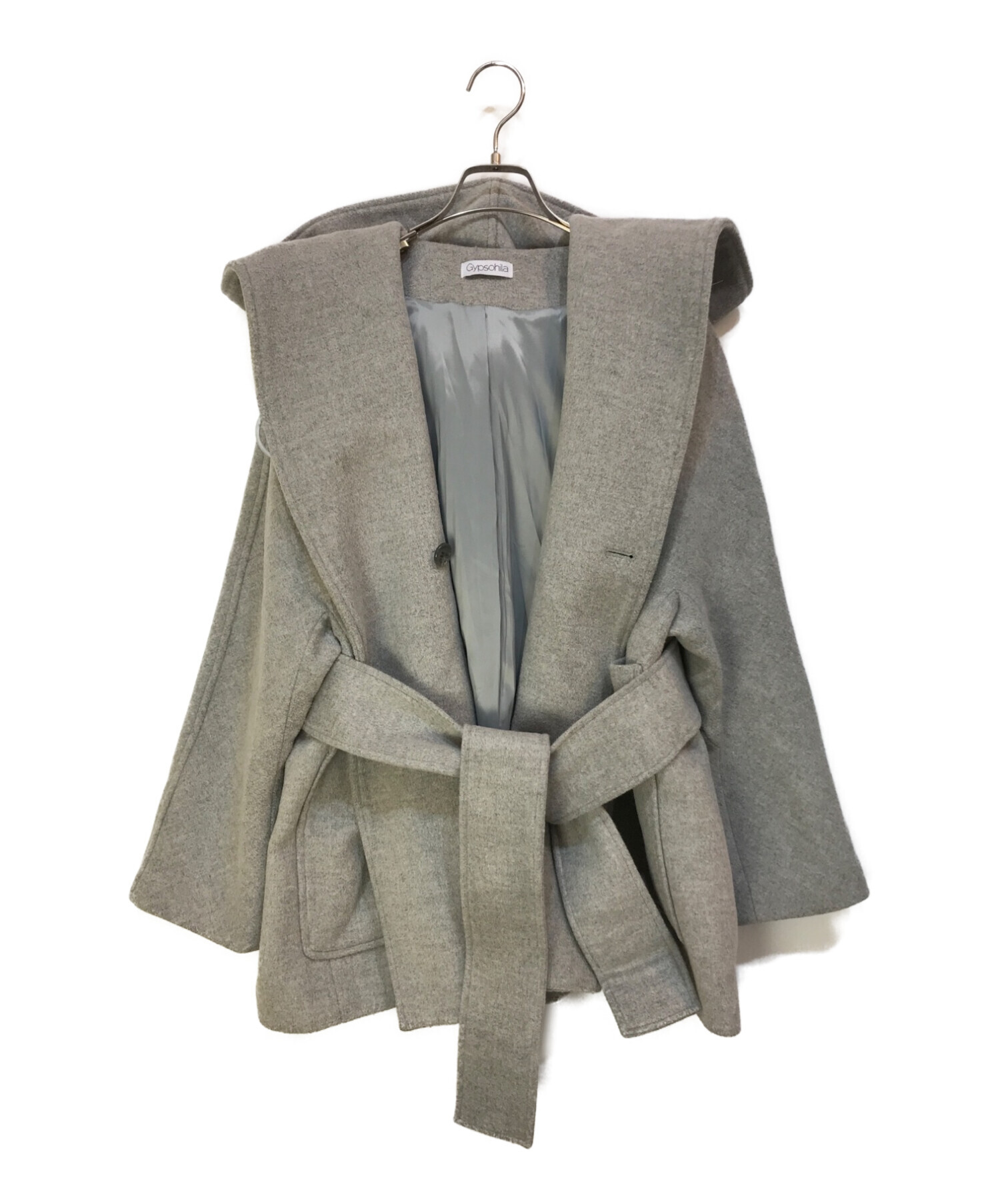 中古・古着通販】Gypsohila (ジプソフィア) Short Opera Coat グレー