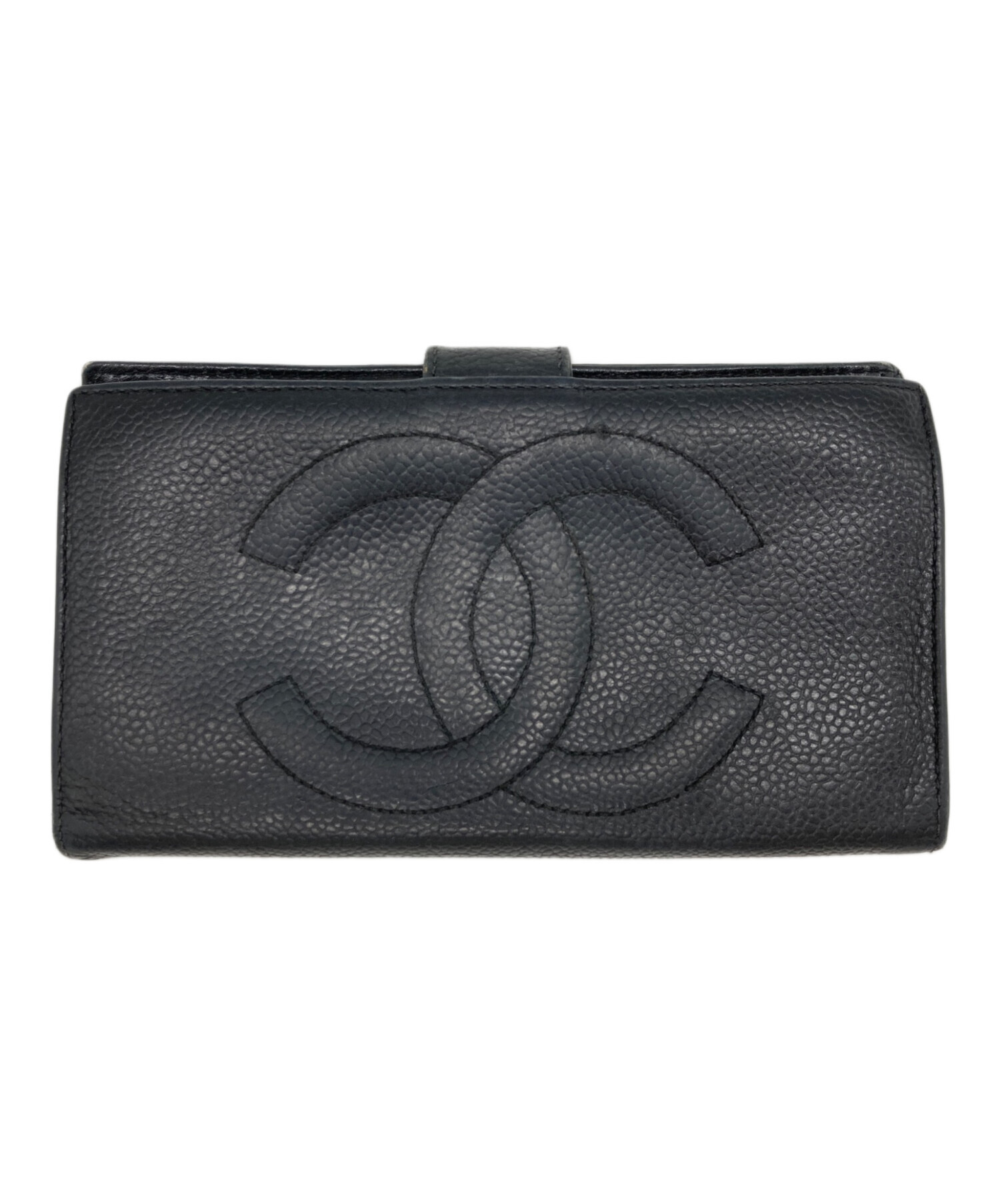 中古・古着通販】CHANEL (シャネル) キャビアスキン デカココマーク 2