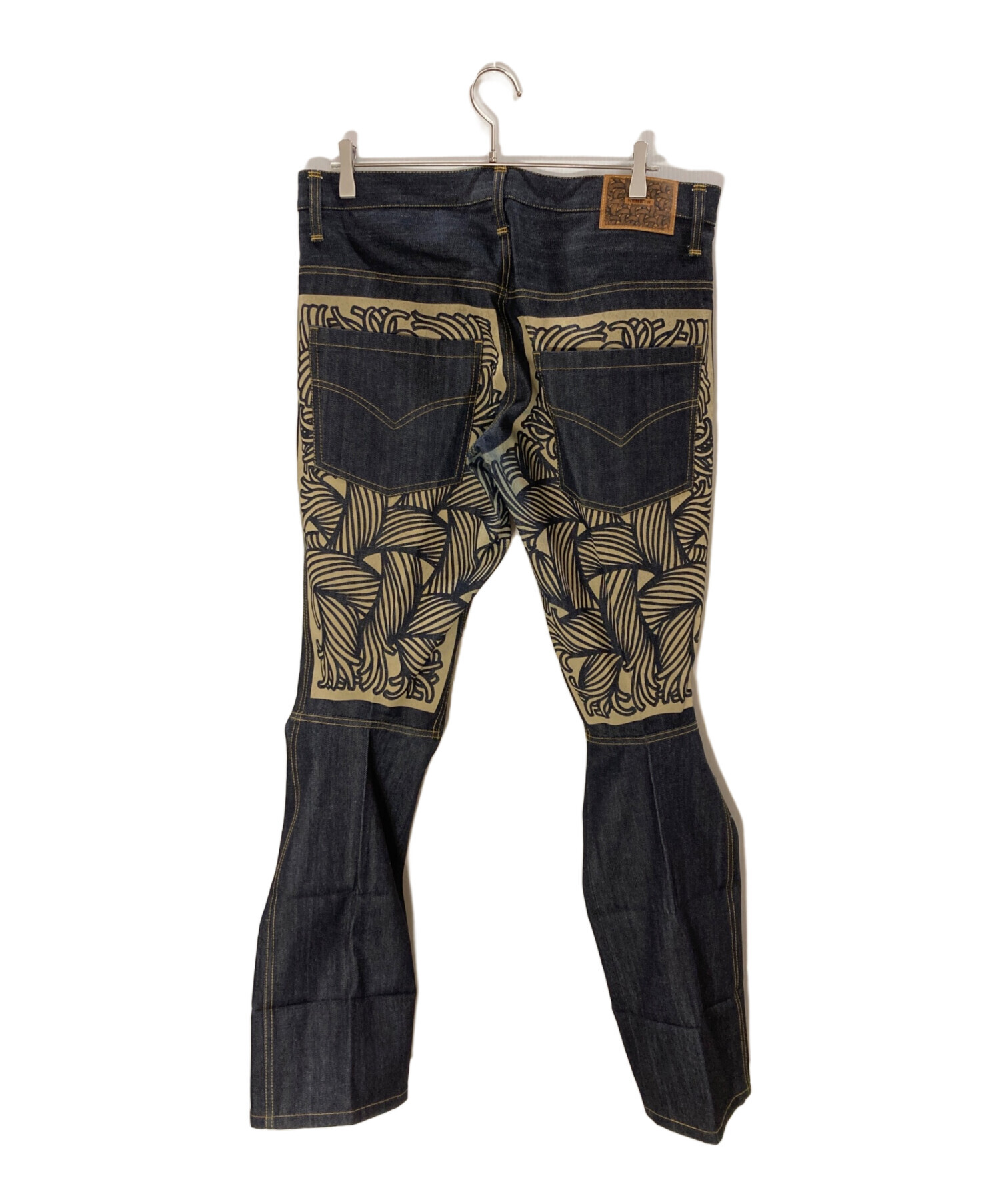 中古・古着通販】NEMETH (ネメス) 18AW立体裁断デニムパンツ