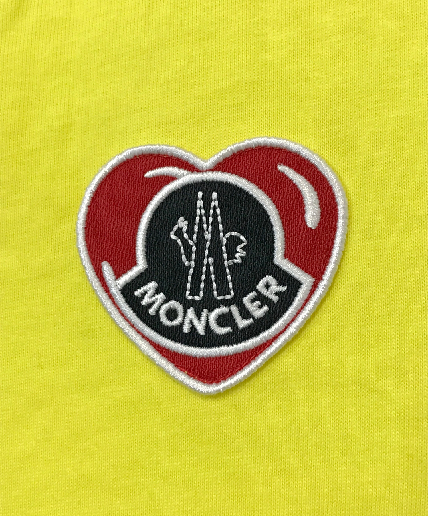 中古・古着通販】MONCLER (モンクレール) ワッペンロゴTシャツ