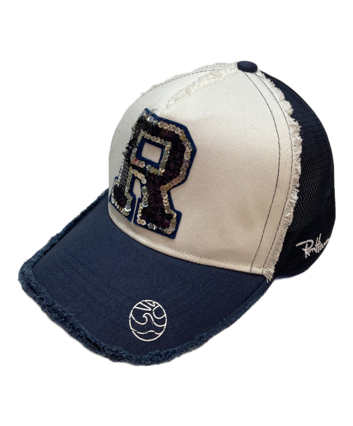 ストア ヨシノリコタケxロンハーマンRonHermanコラボデニムキャップCap