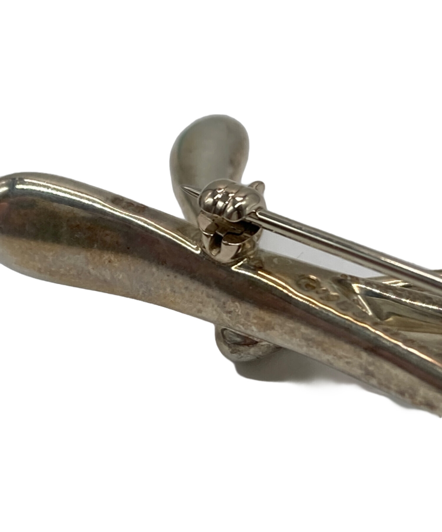 中古・古着通販】Tiffany & Co. (ティファニー) イニシャルブローチ