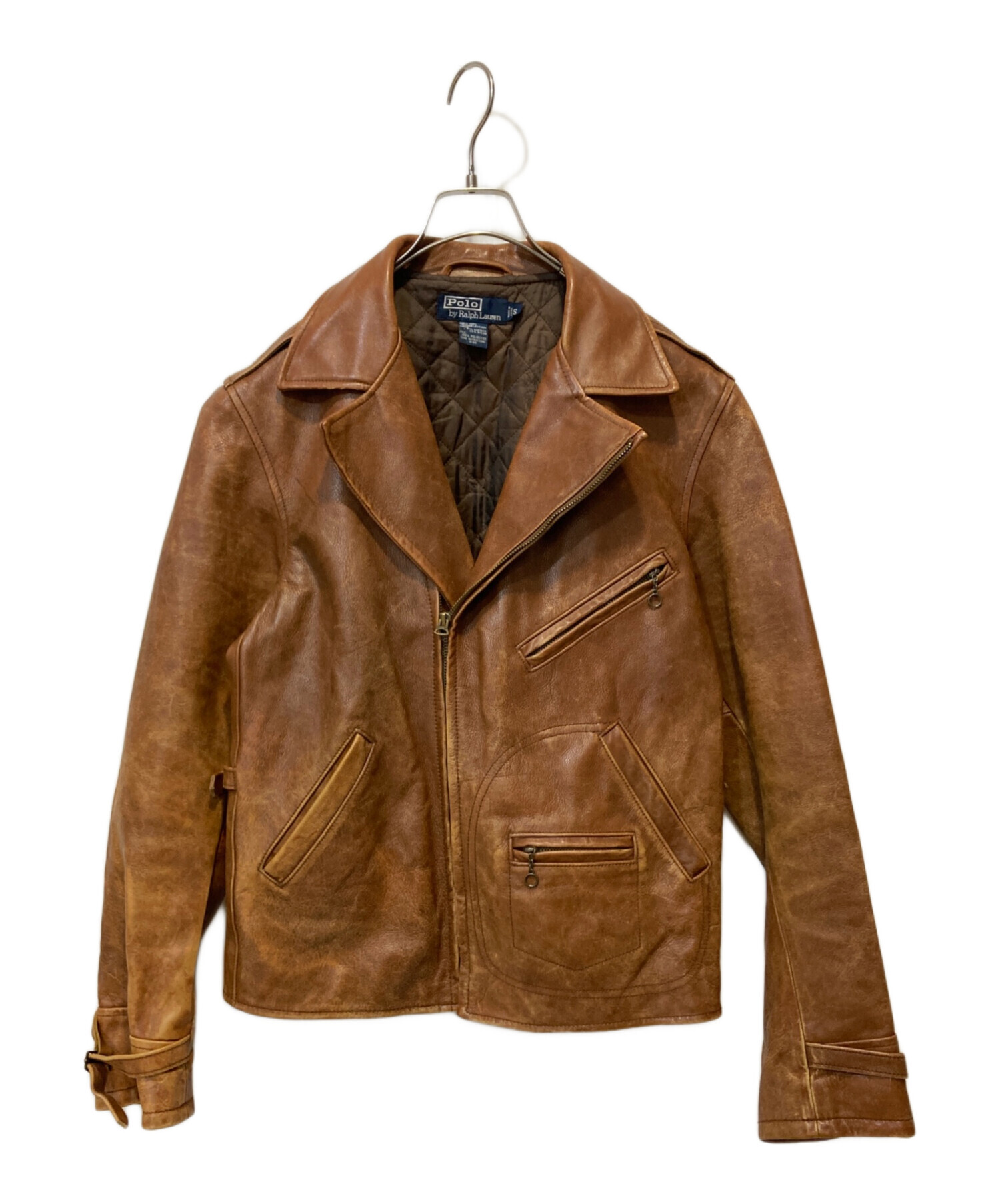 中古・古着通販】POLO RALPH LAUREN (ポロ・ラルフローレン) レザー