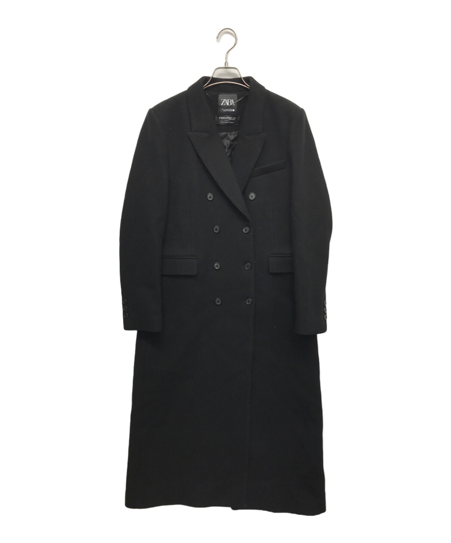 ZARA ダークグリーン チェスターコート M ZARAのチェスターコート