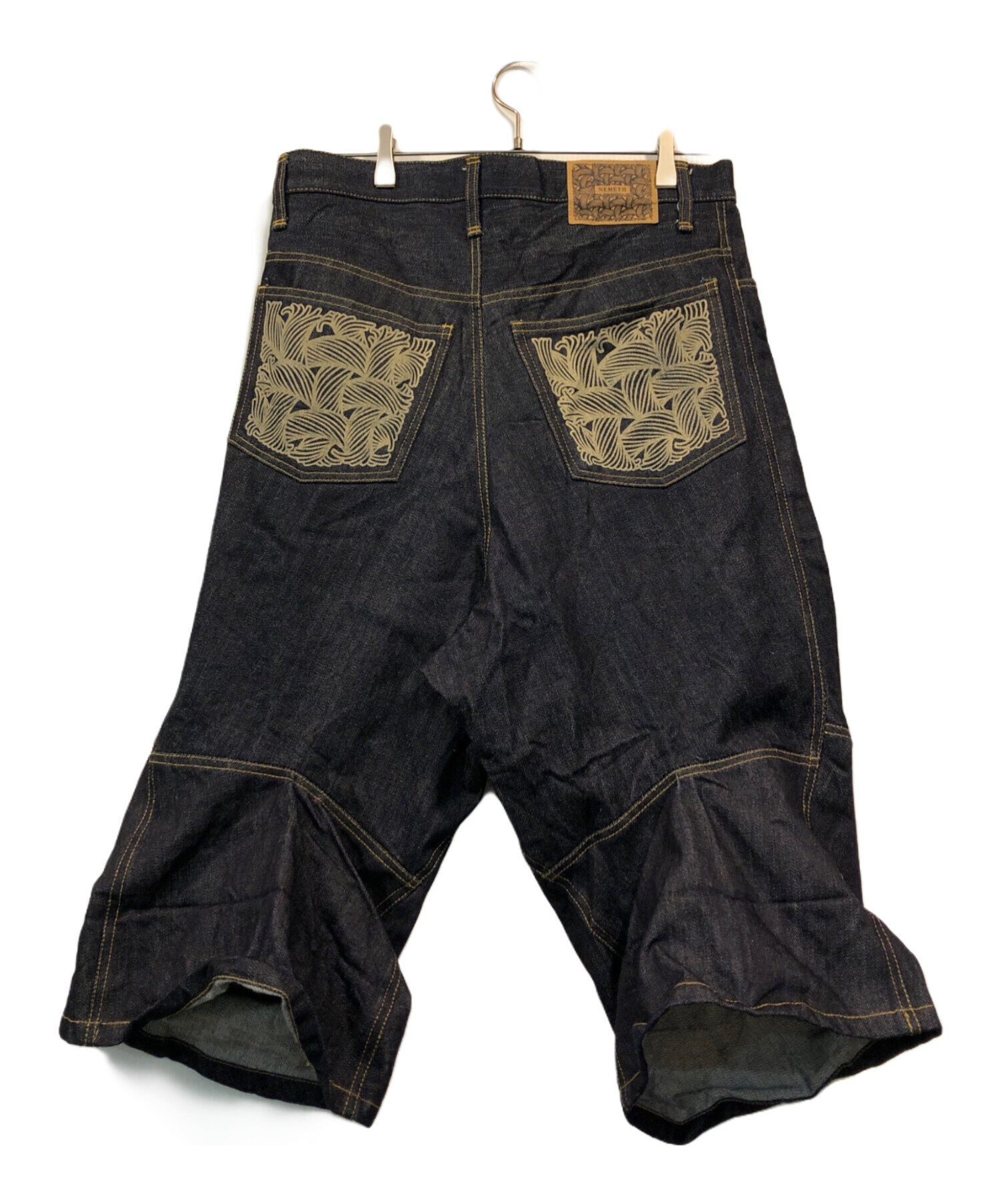 中古・古着通販】NEMETH (ネメス) デニムサルエルパンツ インディゴ