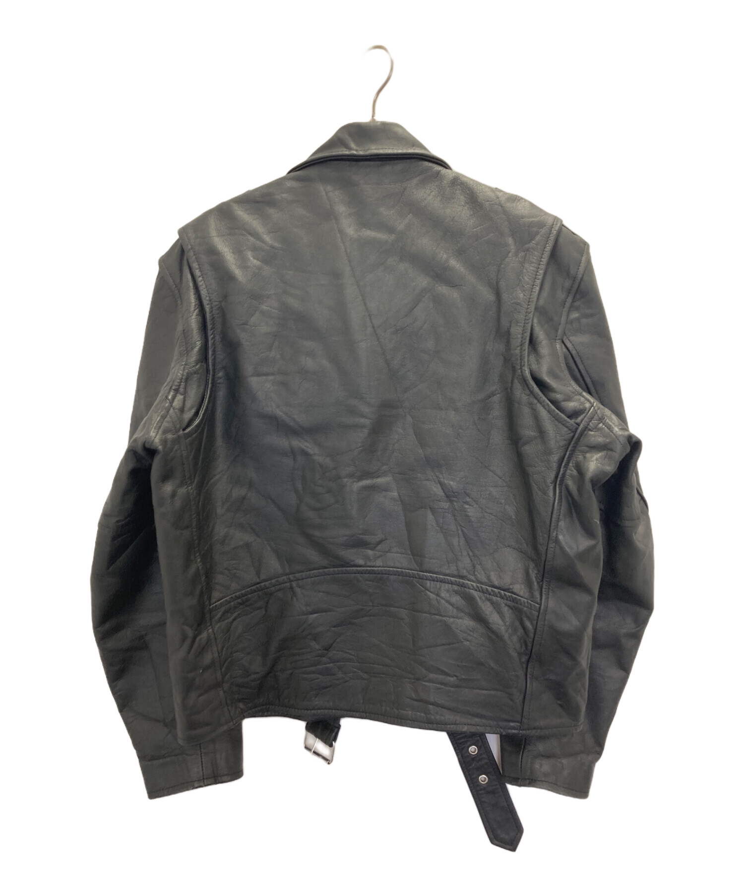 中古・古着通販】HORN WORKS (ホーンワークス) ダブルレザーライダース