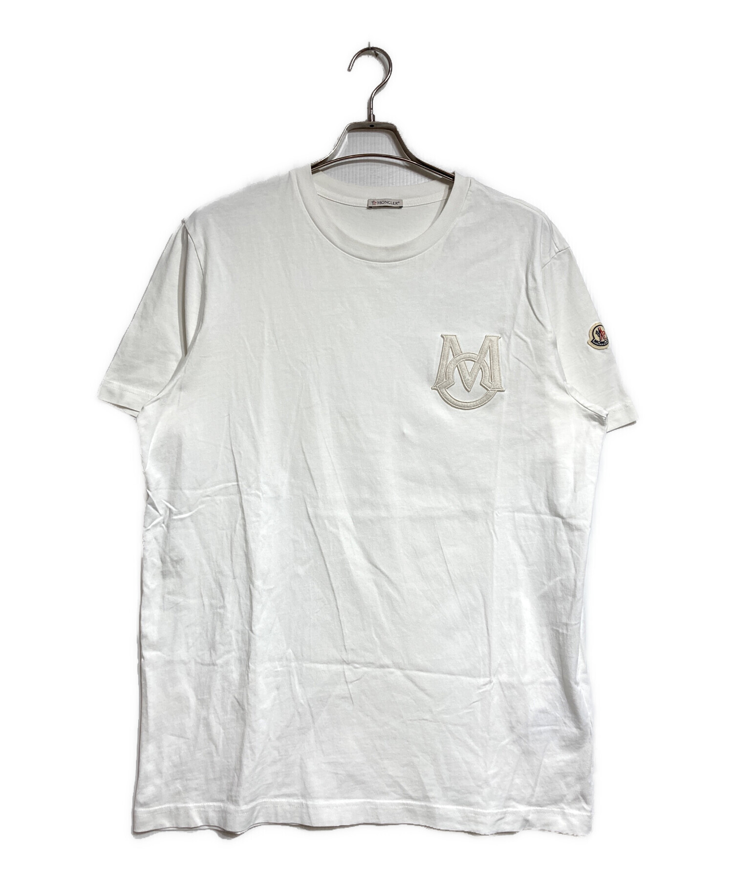中古・古着通販】MONCLER (モンクレール) Logo SS T-SHIRT/ロゴSST