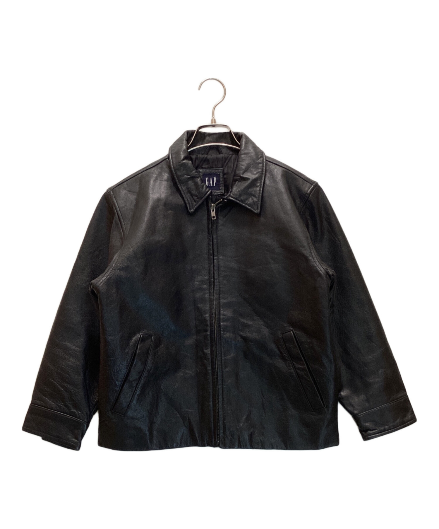 オールドギャップ OLD GAP レザージャケット ライダース ブラック XL