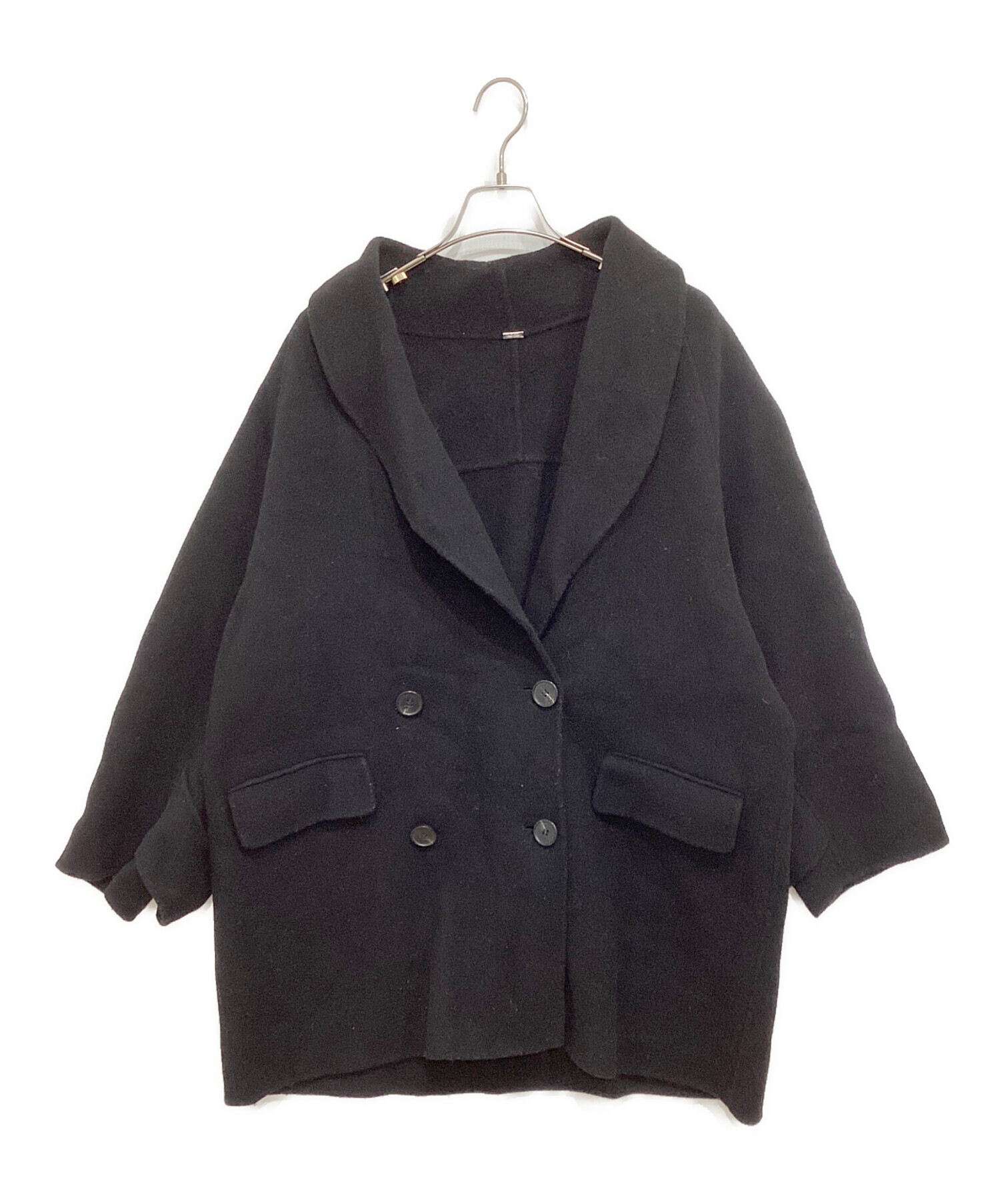 中古・古着通販】Mila Owen (ミラオーウェン) 接結ハーフ丈Aライン