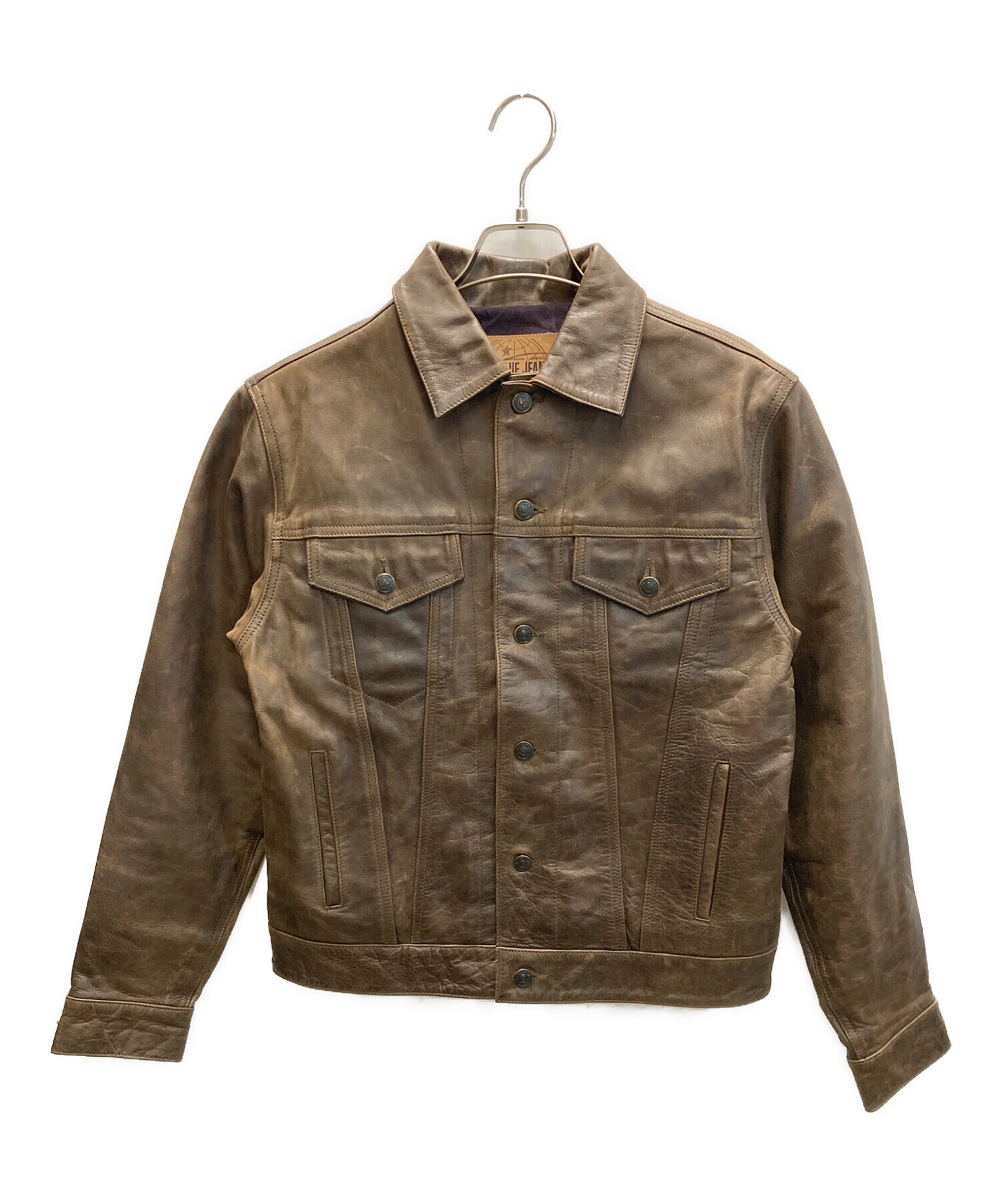 中古・古着通販】GAP (ギャップ) 00's レザートラッカージャケット