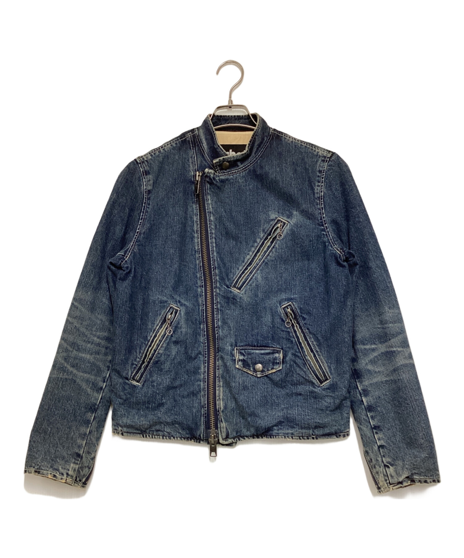 中古・古着通販】Schott (ショット) シングルデニムライダース