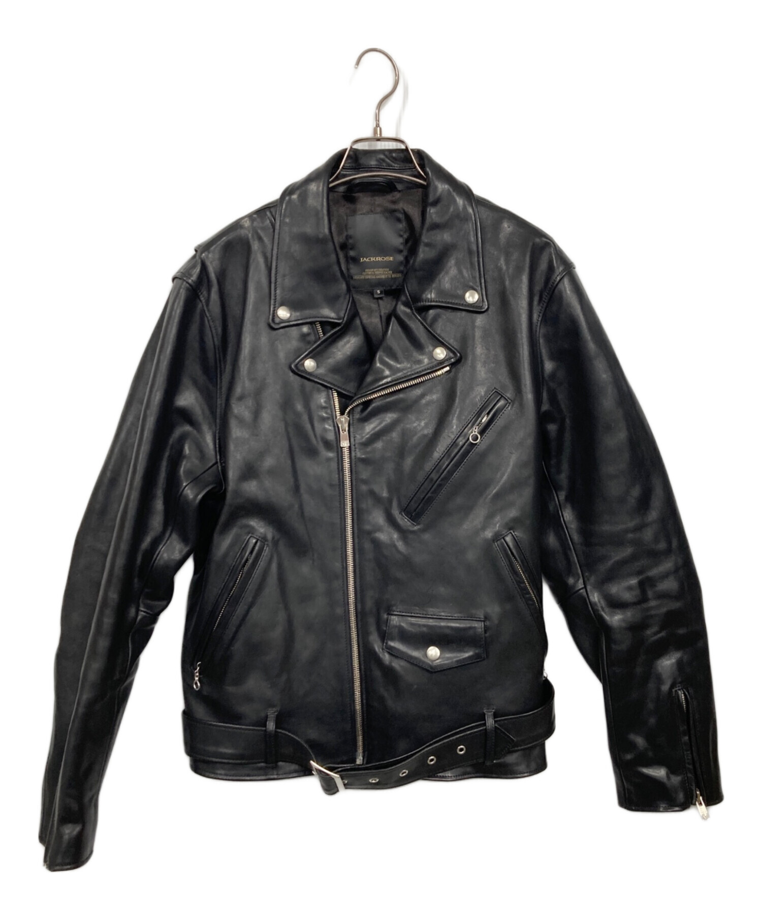 中古・古着通販】JACKROSE (ジャックローズ) ホースオイルレザーダブル