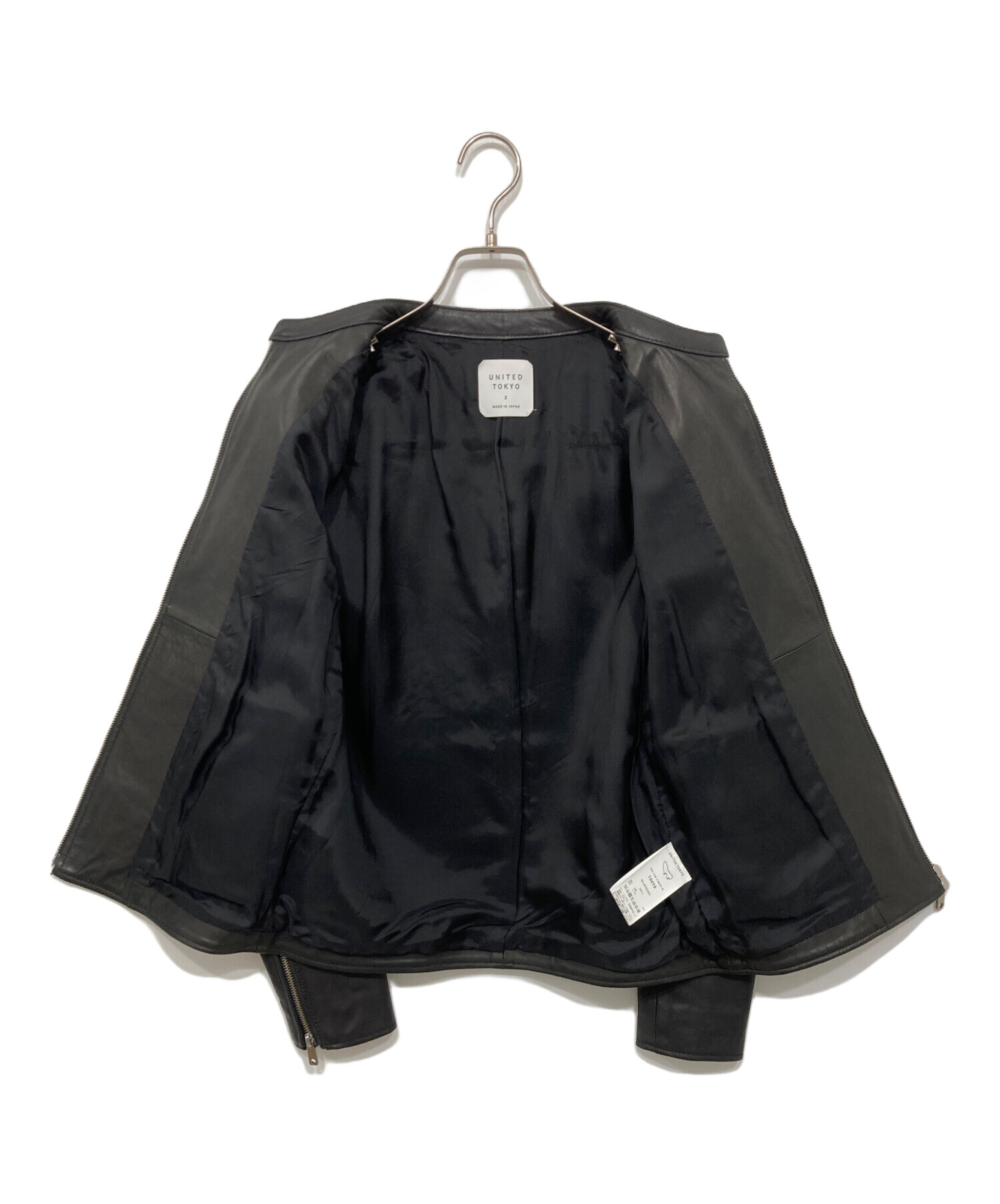 中古・古着通販】UNITED TOKYO (ユナイテッドトーキョー) ラムレザー