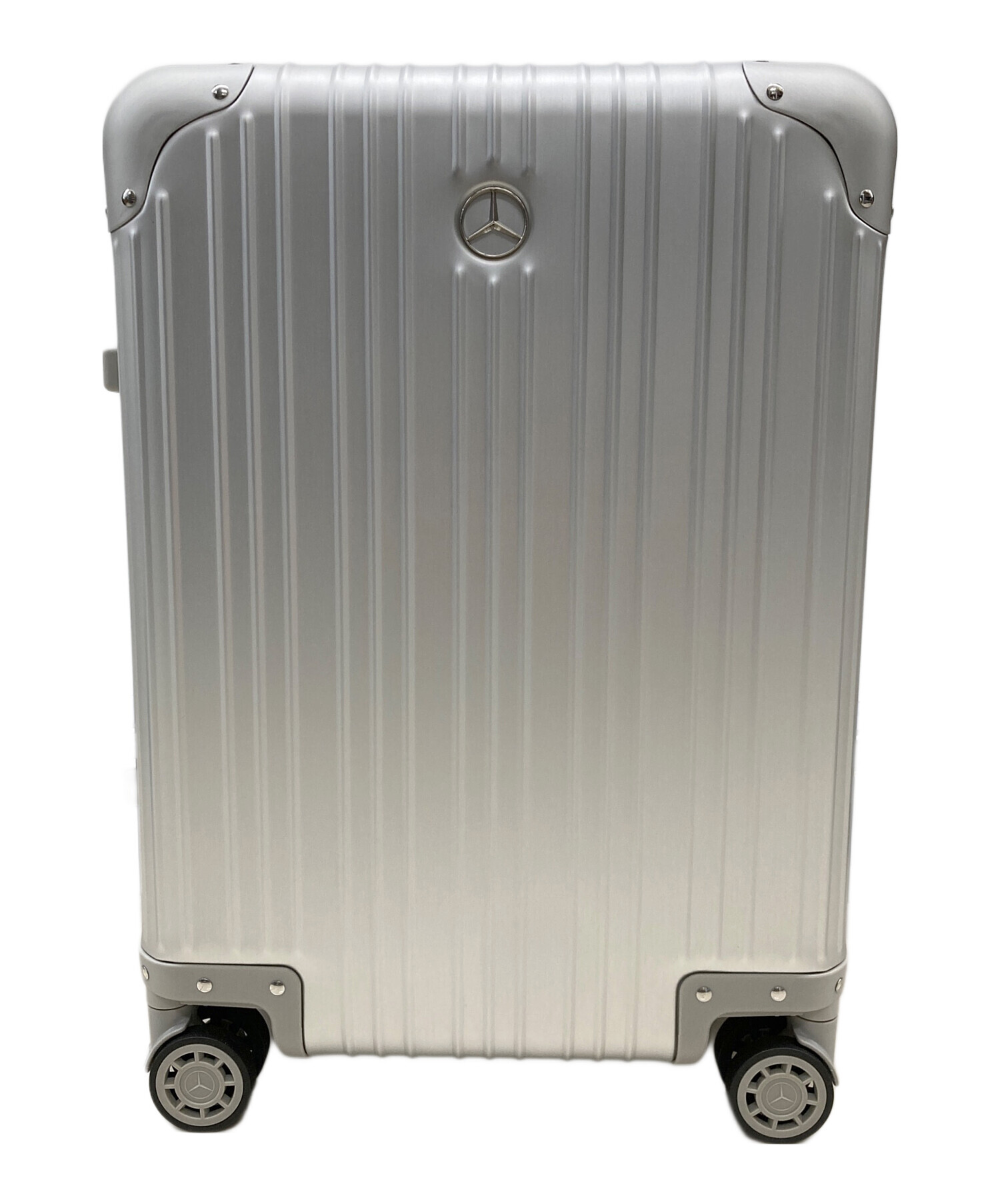 新品未使用品】メルセデスベンツ アルミスーツケース 4輪 機内サイズ
