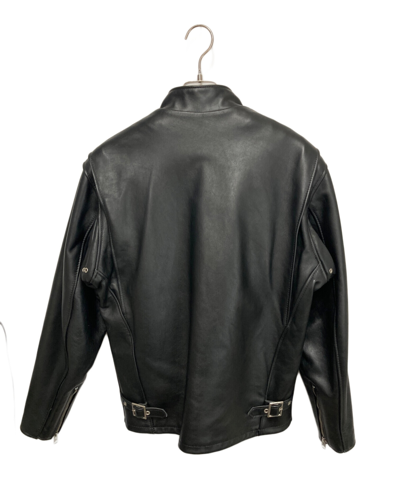 Schott 641 レザー シングルライダースジャケット38