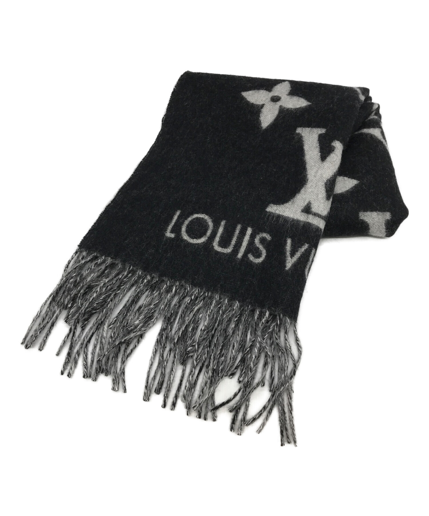 Louis Vuitton マフラー グレー ブラック 2色 【公式通販】