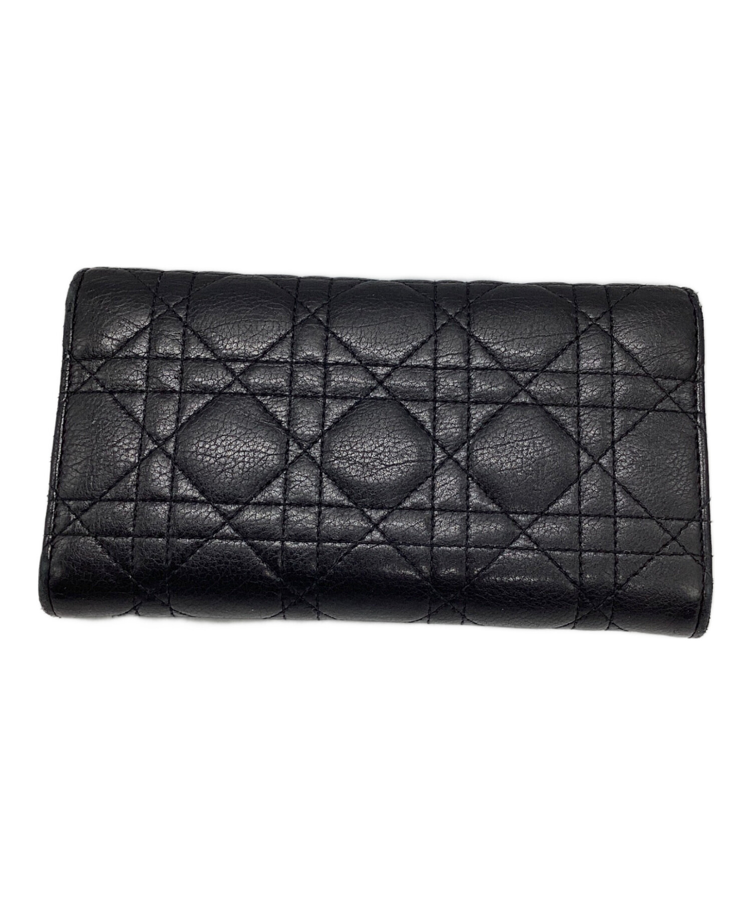 Lady Dior Lotus ウォレット ブラック ディオール レディディオール