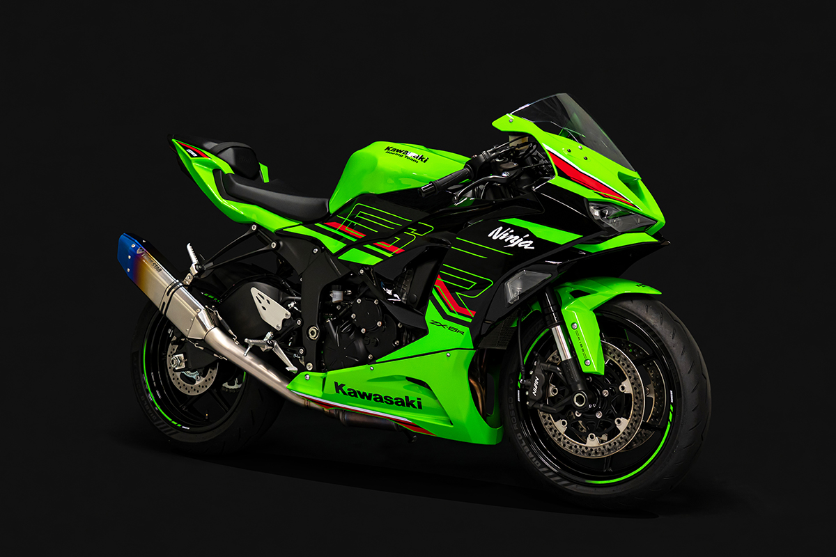 トリックスター / Ninja ZX-6R (24-26)スポーツコンバートマフラーIKAZUCHI