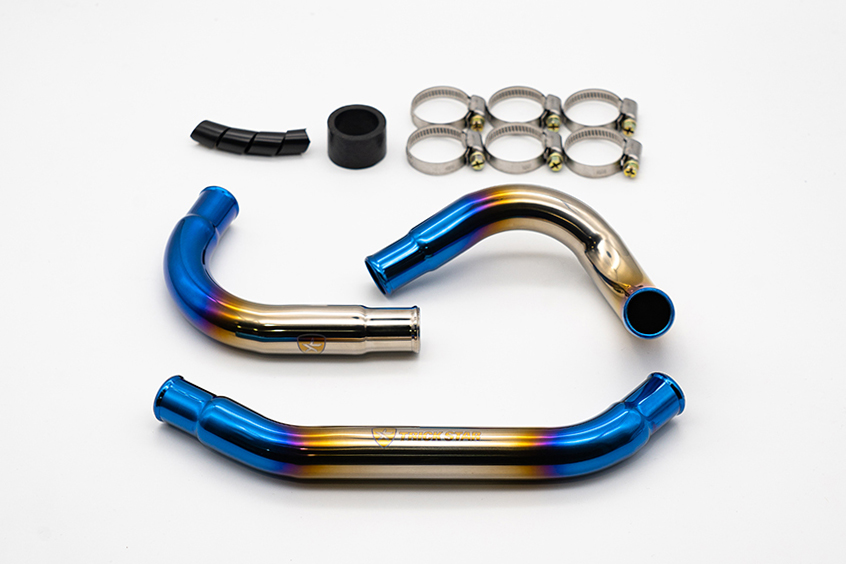 TRICK STAR レース用サイレンサー ブルーチタン ZX-25R ZX25R