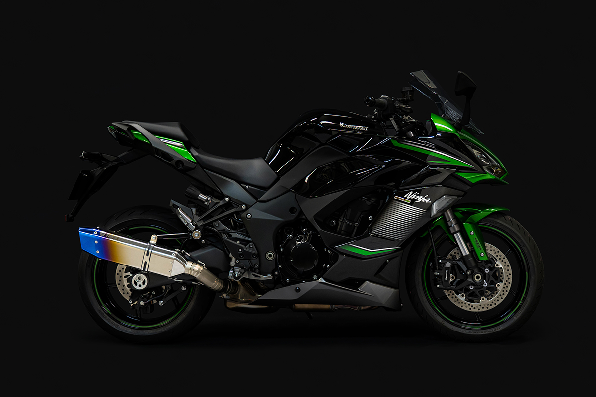トリックスター / Ninja 1000SX（20-24）政府認証スリップオンマフラー