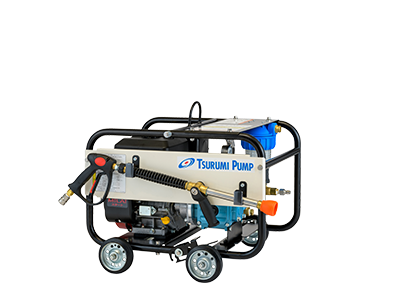 KB2ツルミ鶴見製作所☆HPJ-550WE2 エンジン式高圧洗浄機 高圧洗浄機