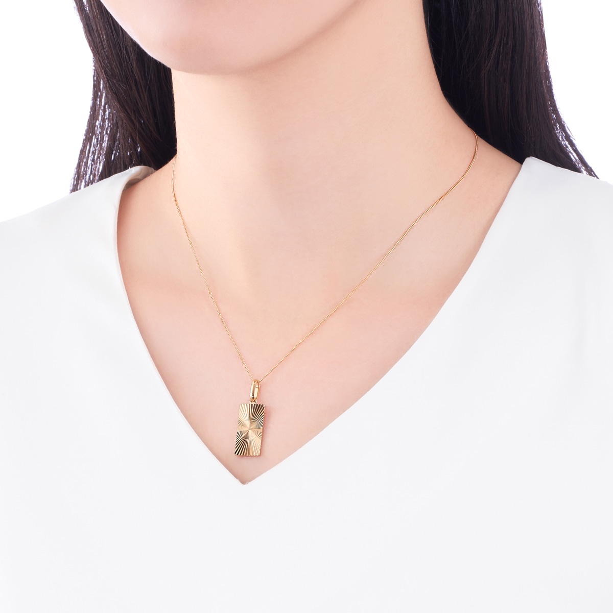 K18イエローゴールドペンダント(RPD280)|TSUTSUMI（ジュエリーツツミ