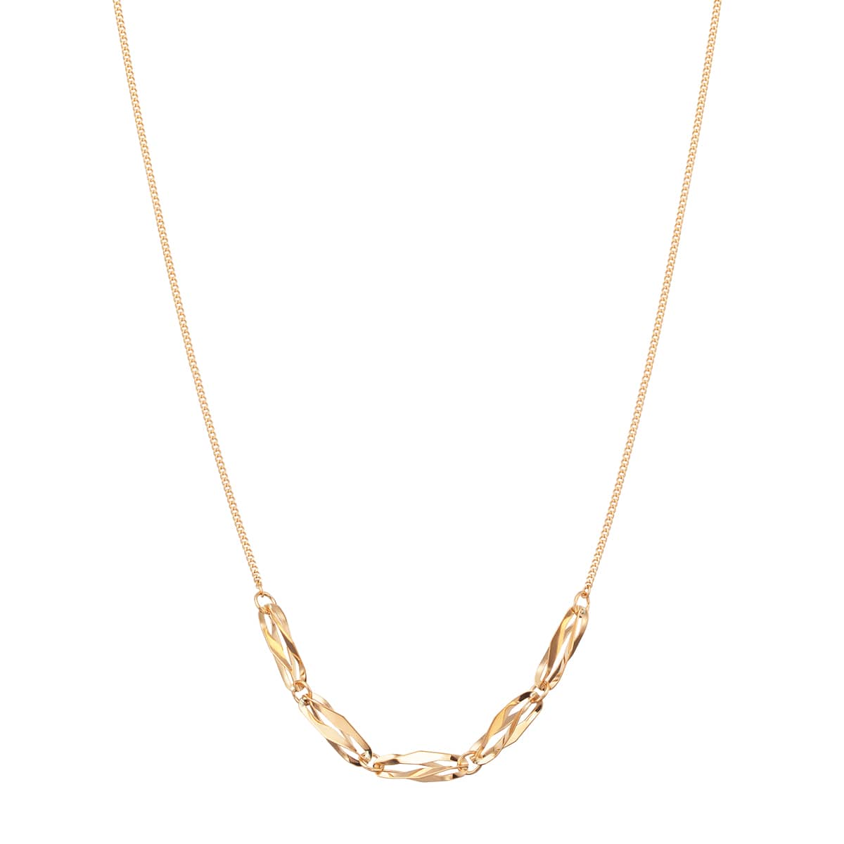 K18イエローゴールドネックレス（45cm）(RNC718)|TSUTSUMI（ジュエリー