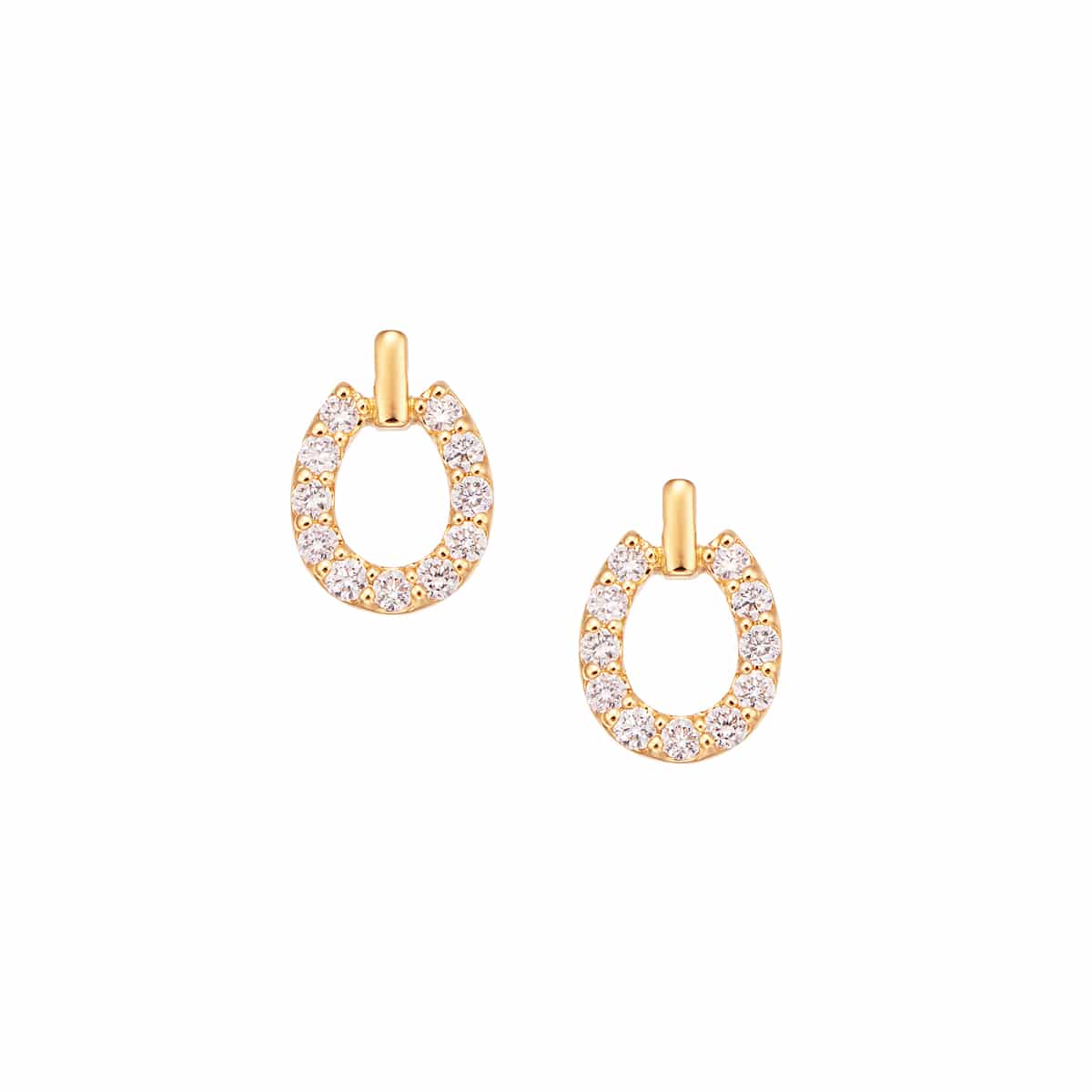 K18イエローゴールドダイヤモンドピアス(RPE782-002)|TSUTSUMI