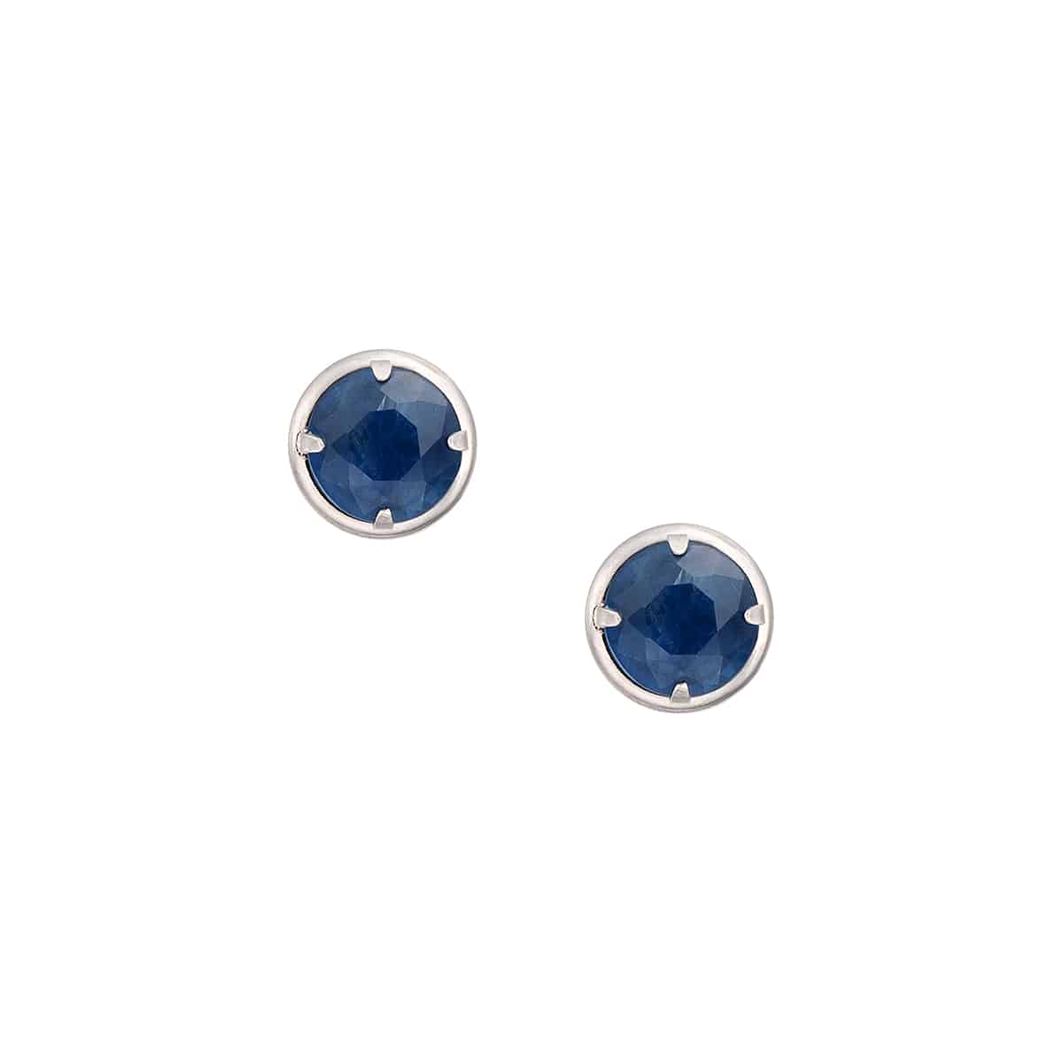 K10ホワイトゴールドサファイアピアス(RPE907-003)|TSUTSUMI