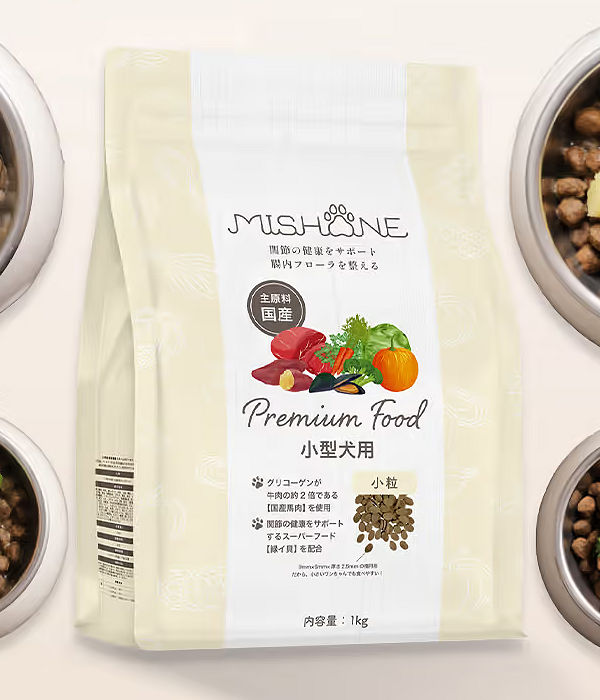 MISHONE シニア犬用ドライフード 1kg3袋 MISHONE ミシュワン 成犬用