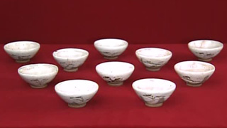 古曽部焼の煎茶茶碗10客｜開運！なんでも鑑定団｜テレビ東京