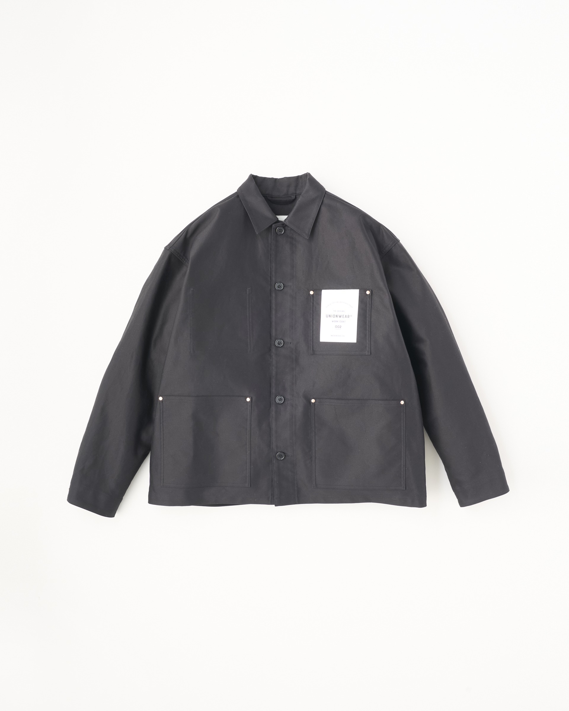 UNIONWEAR】WORK JACKET 002 ワークジャケット 002｜ダークオリーブ