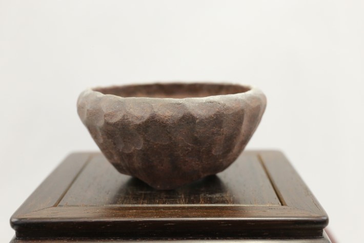 東福寺二代目 高級盆栽鉢 A3649☆陶器鉢 ミニ盆栽 小品盆栽☆「送料