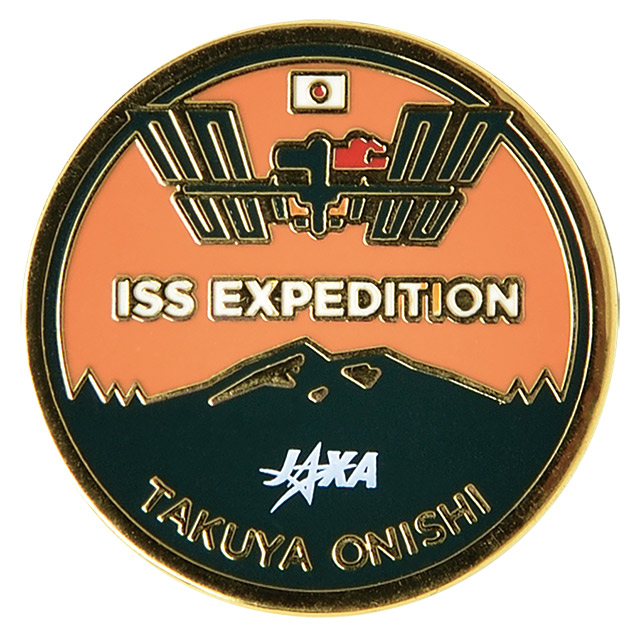 JAXAオフィシャルグッズ】ISS ミッションピンバッヂ ［ 大西宇宙飛行士