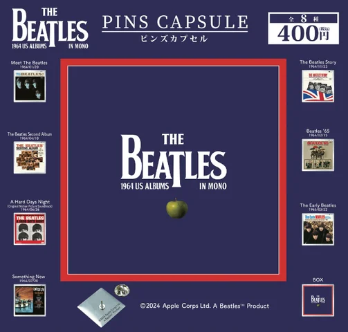 ピンズ・カプセル・トイ・シリーズ『THE ARTIST COLLECTION』第5弾の