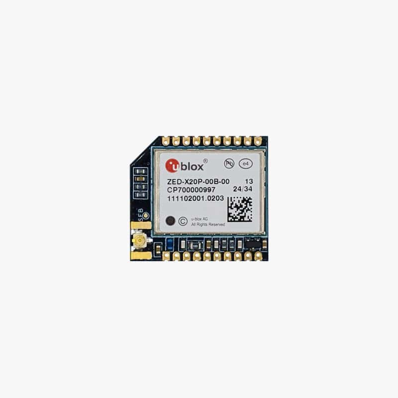 Micro u-blox ZED-X20P | High-precision GNSS/RTK receiver for UAVs