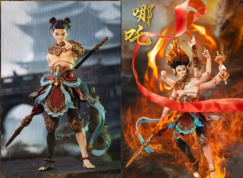 梵境 FancyRealm】FJ-1A02B 「封神演義」ナタ デラックス版 1/12