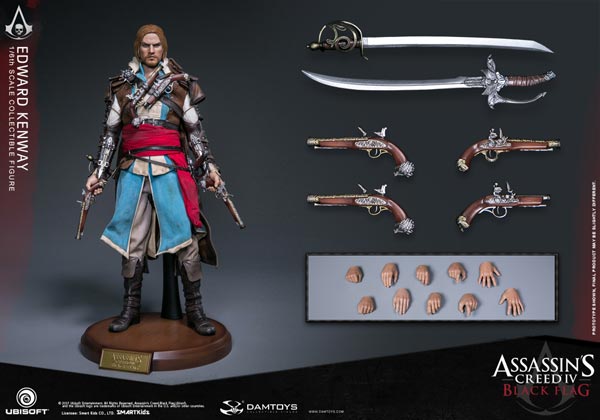 DAM】DMS003 Assassin's Creed IV:Black Flag 1/6th scale Edward