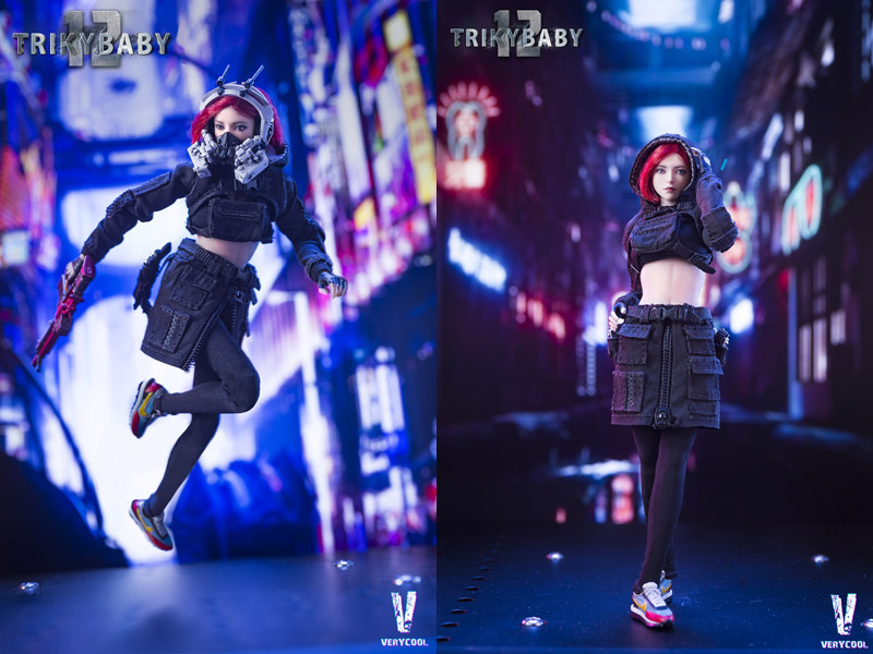 VeryCool】VCF-3006 1/12 CYBERPUNK TRICKYBABY 12 RAINBOW サイバー