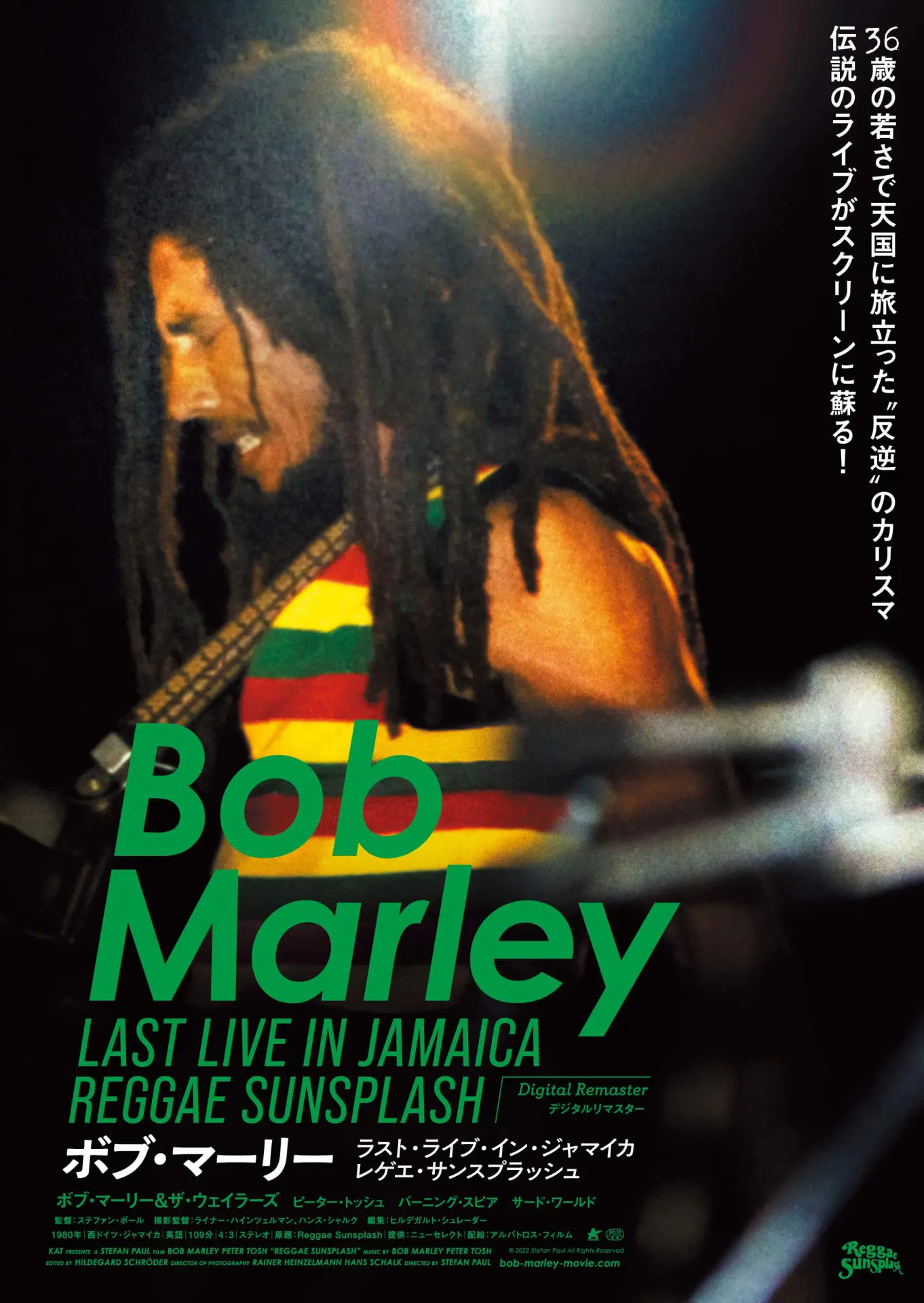 ボブ・マーリー ラスト・ライブ・イン・ジャマイカ レゲエ・サン