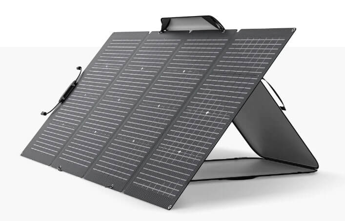 EcoFlow SOLAR220W-JP EcoFlow 220W画面受光型ソーラーパネル ウエダ