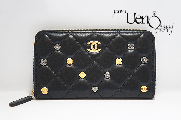 販売 シャネルCHANEL 財布 二つ折りがま口 アイコンライン ココマーク