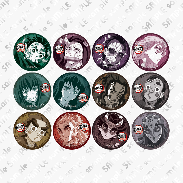 鬼滅の刃 ufotable カフェ 缶バッジ くじ引き 時透無一郎 コンプリート