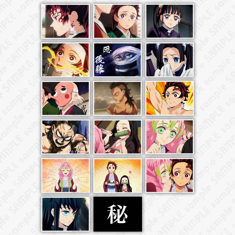 ufotable cafe 鬼滅の刃 場面写ブロマイド くじ 2話 フルセット 炭治郎